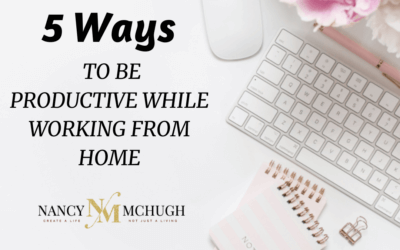 My top 5 ways to be productive while working from home